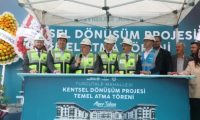 İnegöl’de ilk kentsel dönüşümün temeli atıldı