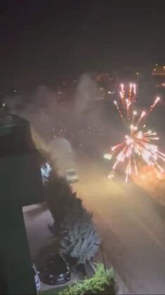 Havai fişek yangına neden oldu