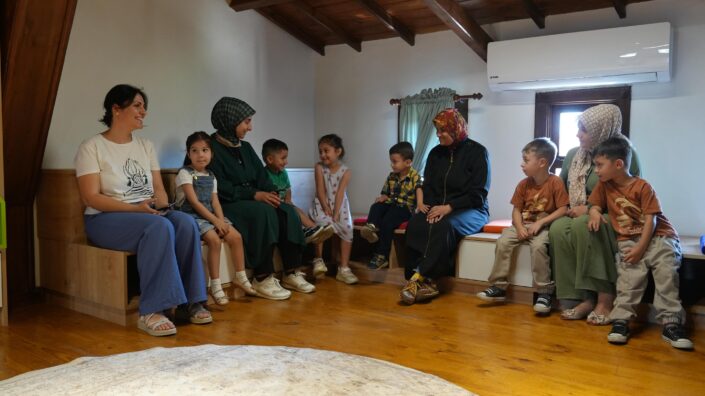 Gürsu’da çocuklar ve annelerine özel eğitimler