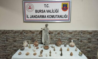 Bursa’da tarihi eser operasyonu