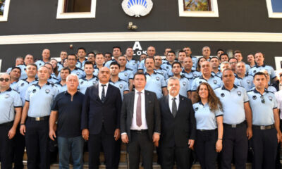 Başkan Aydın, Zabıta Teşkilatı’nın yıl dönümünü kutladı