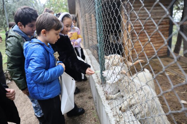 Küçük kaşifler doğadaki yaşamı yakından gözlemledi