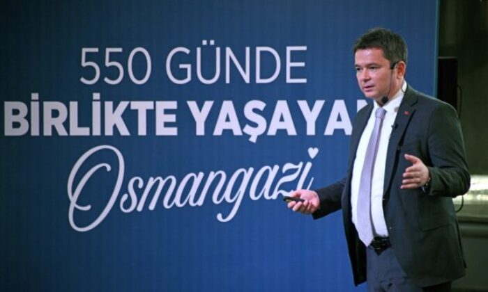 Osmangazi’nin 550 günlük karnesi açıklandı