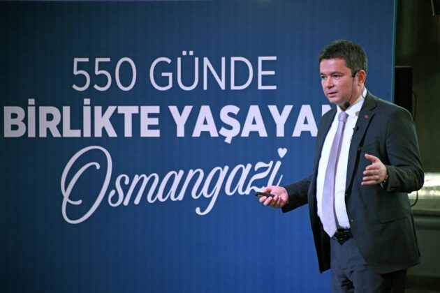 Osmangazi’nin 550 günlük karnesi açıklandı
