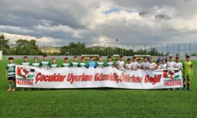 Bursalı futbolcu gençlerden anlamlı mesaj