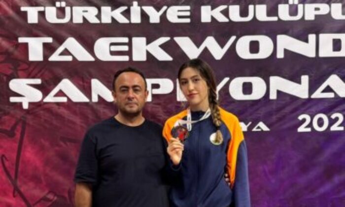 Osmangazili taekwondocu bronz madalyanın sahibi oldu