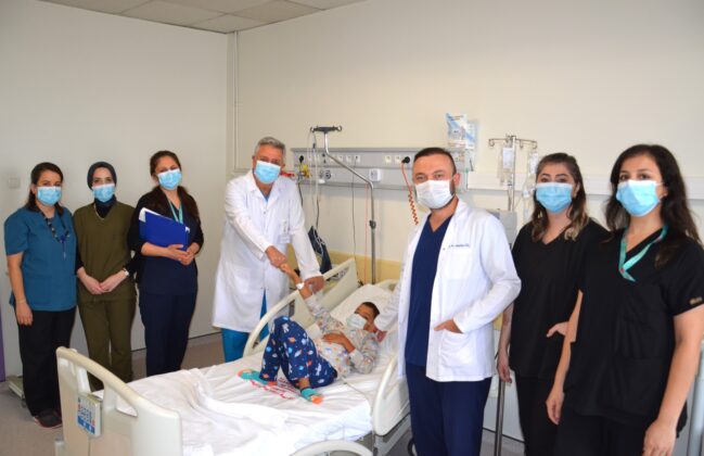 13 yaşındaki oğluna hayat oldu