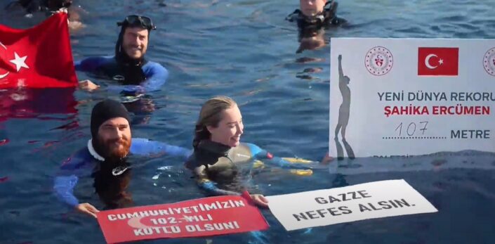 Şahika Ercümen’den dünya rekoru!