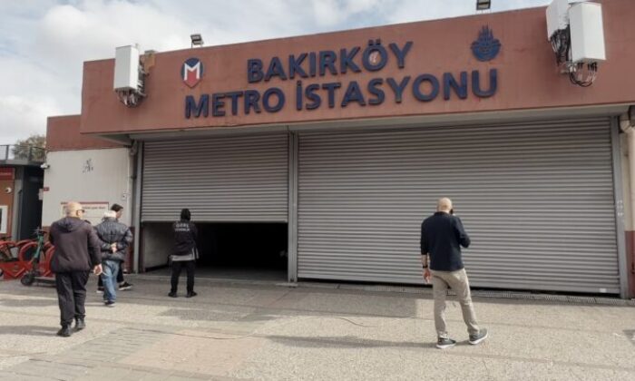 Metro istasyonunda canına kıydı!