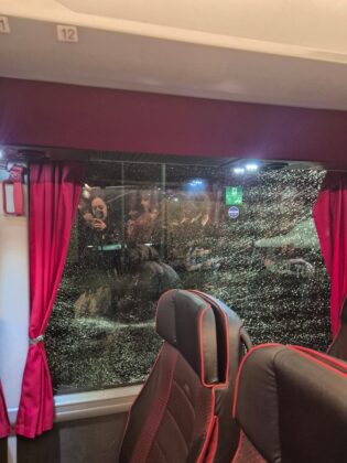 Yolcu otobüsünde korku dolu anlar!