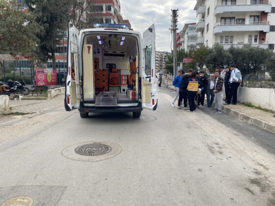 Dengesini kaybedip yola düştü, kamyon çarptı!