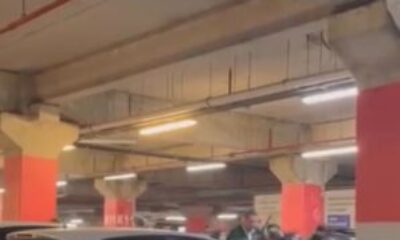 AVM otoparkında kavga