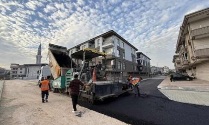 İnegöl Belediyesi’nden asfalt hamlesi