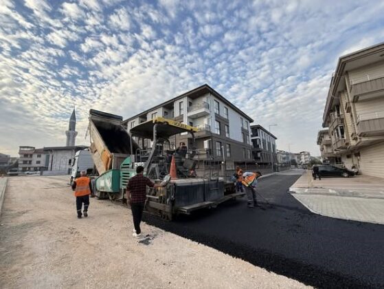 İnegöl Belediyesi’nden asfalt hamlesi