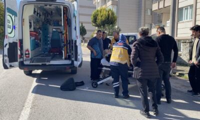 Eğitim pistinde kaza