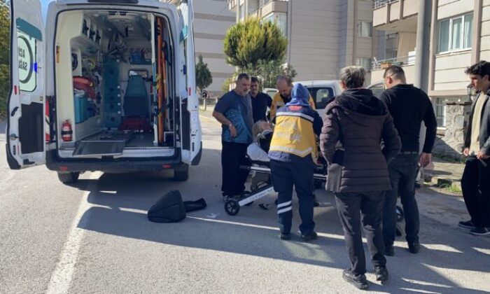 Eğitim pistinde kaza