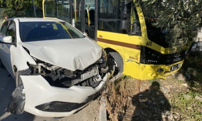 Uzman çavuş trafik kazasında yaralandı