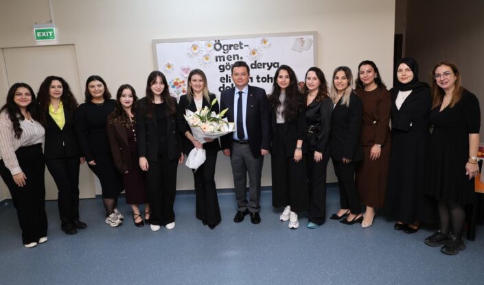 Başkan Aydın öğretmenleri unutmadı