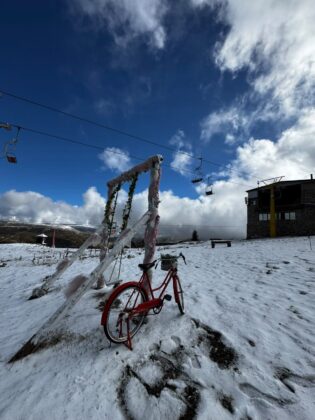 Uludağ beyaza büründü