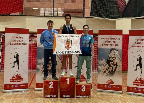 İnegöl Belediyesporlu Emre Doğan, Türkiye Şampiyonu oldu