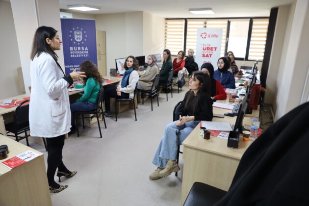 Büyükşehir’den üreten kadınlara destek