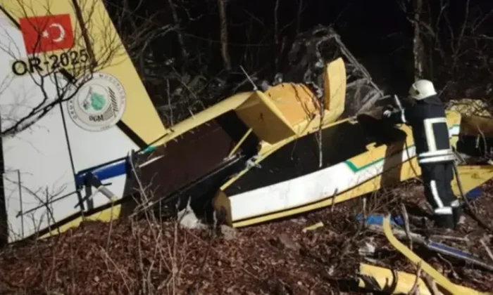 Yangın söndürme uçağımız Hırvatistan’da düştü