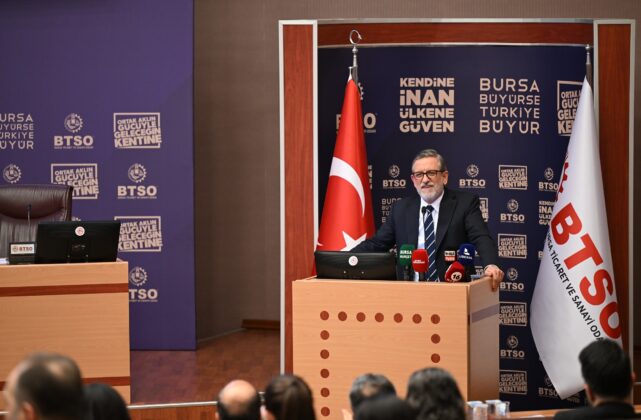BTSO Başkanı İbrahim Burkay: “Bursa artık yeni bir kulvarda ilerliyor