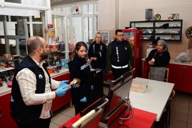 Kantinlere sıkı takip