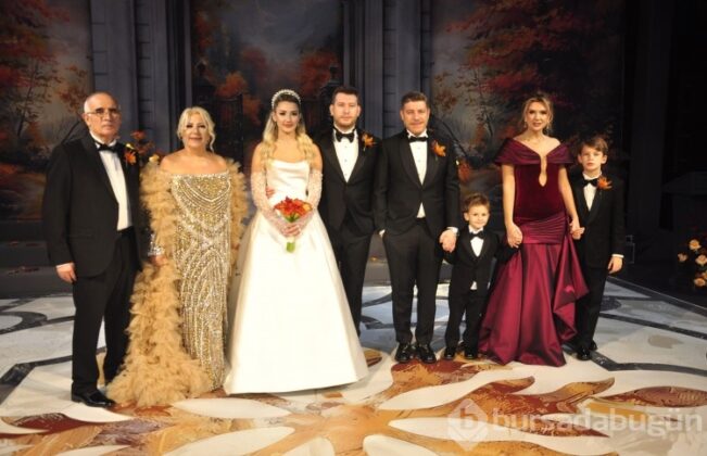 Muhteşem düğünle mutluluğa ‘evet’