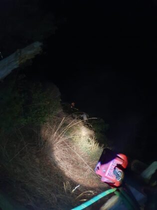 Bir kişi ormanlık alanda mahsur kaldı!