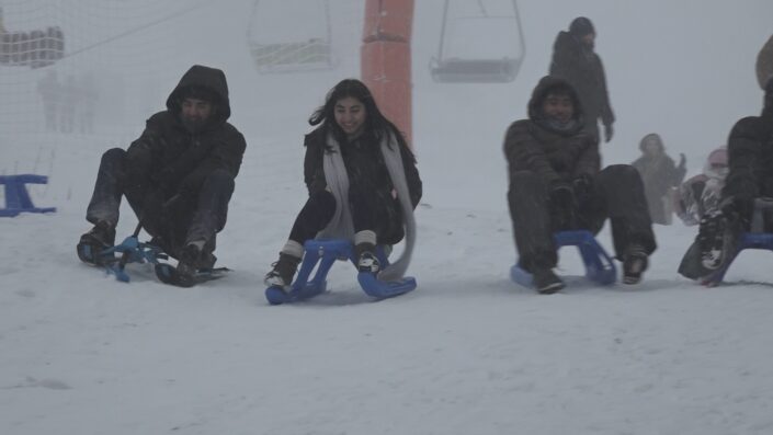 Uludağ’da pistler doldu