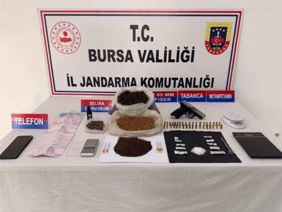 Bursa’da uyuşturucu operasyonu