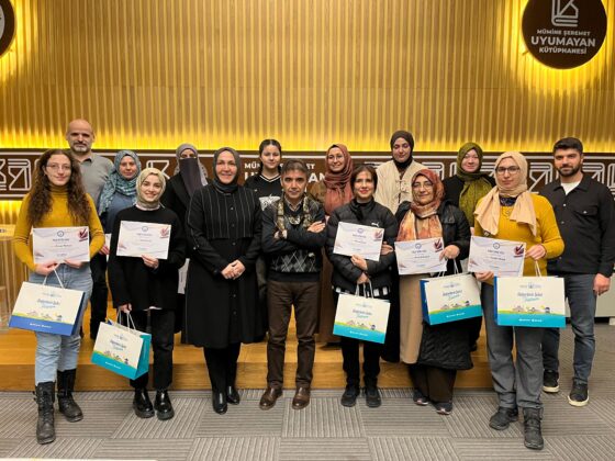 Yıldırım’da ‘yazı atölyesi’ ilk mezunlarını verdi