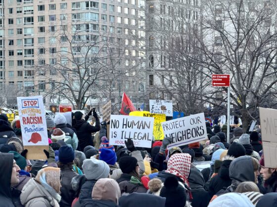 Trump yönetimine karşı protesto