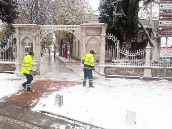 Kış hasarlarına anında müdahale
