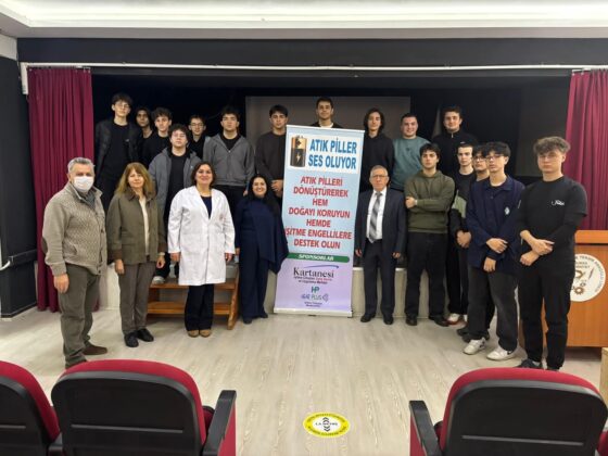 Bursa’da liseliler atık pilleri dönüştürerek örnek oluyor