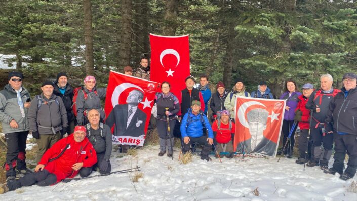 Sınır Tanımayan Dağcılar’dan kış parkuru