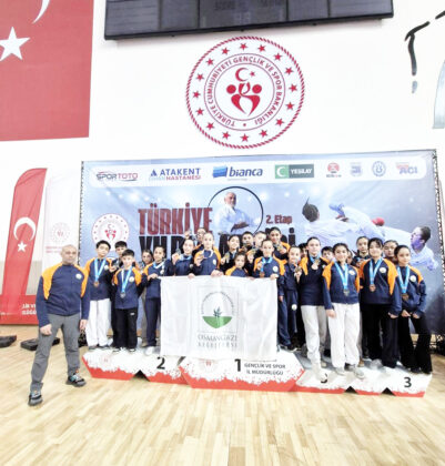Osmangazili karatecilerden 23 madalya