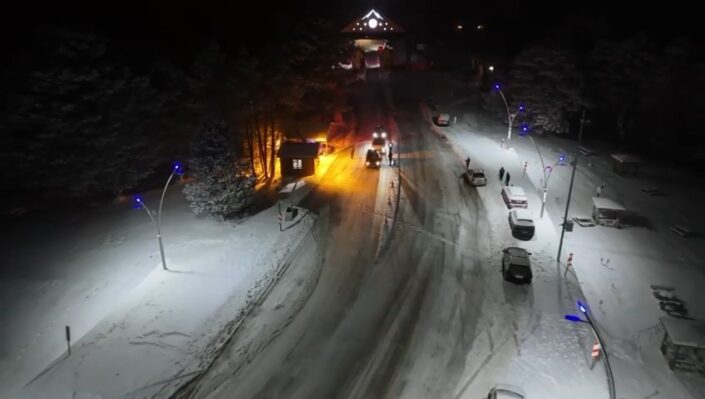Uludağ’da kar kalınlığı 160 santime ulaştı