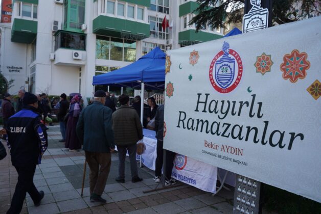 Orhangazi’de Ramazan sofralarına sıcak dokunuş