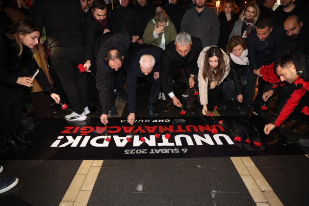 CHP Bursa’dan 6 Şubat anması: Mücadelemiz sürecek