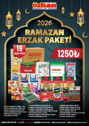 Özhan Market, Ramazan ayına hazır