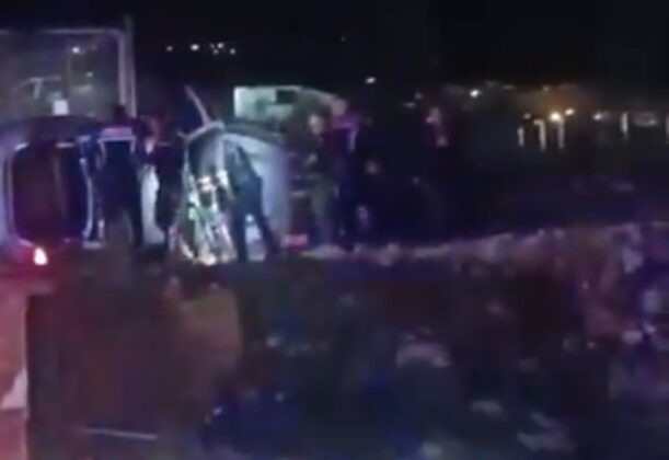 Polis kovalamacası kazayla sonuçlandı