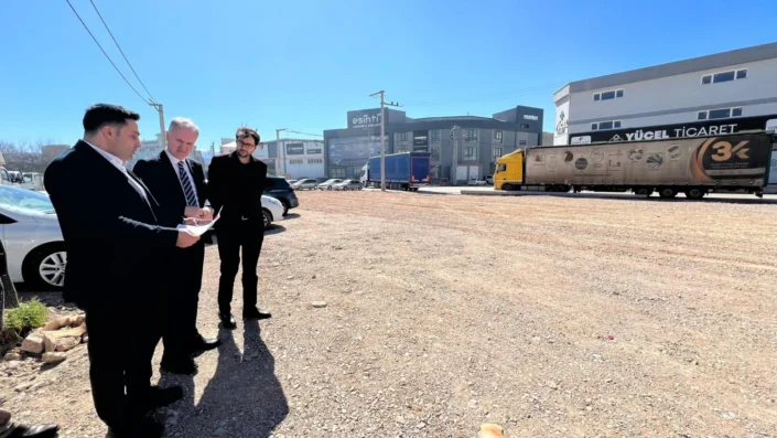 İnegöl’de Sanayi Bölgesinde otopark alanları artıyor