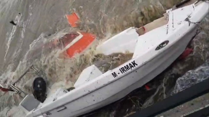 Gemlik ve Kumla’yı lodos vurdu