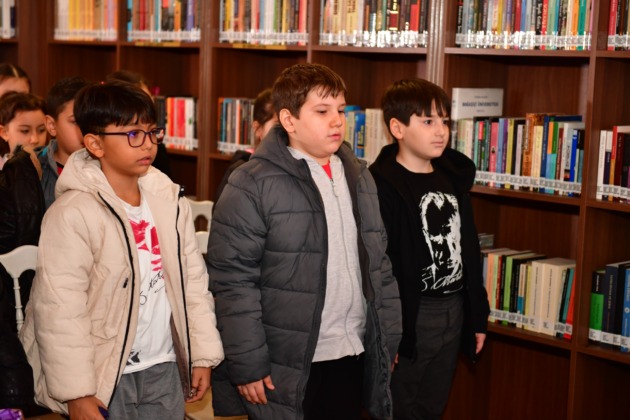 Çocuklar İstiklal Marşı’nın ruhunu öğrendi