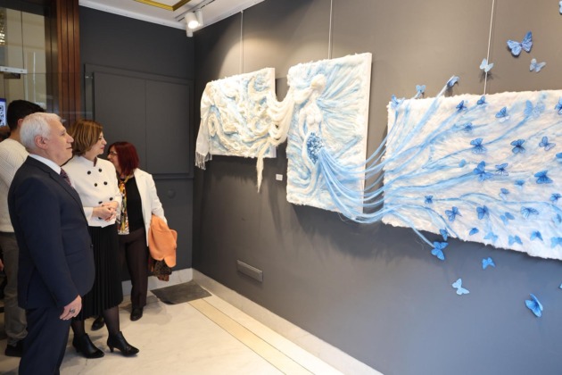 İpek sanatının zarafeti sergilendi