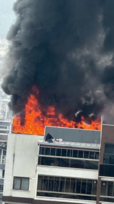 Bursa’da 8 katlı sitede can pazarı