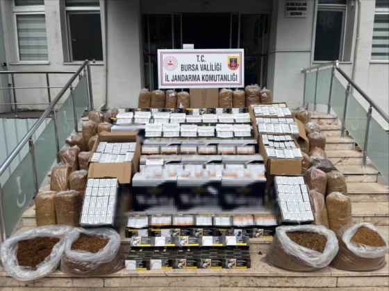 Bursa’da kaçak tütün operasyonu