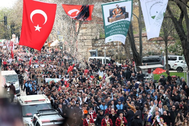 Bursa’da tarihin izinde anlamlı yürüyüş